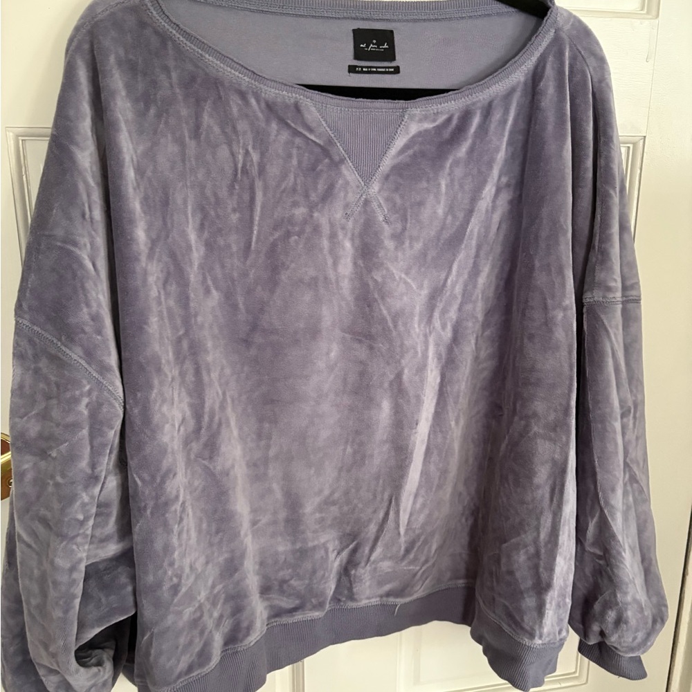 Velvet purple set